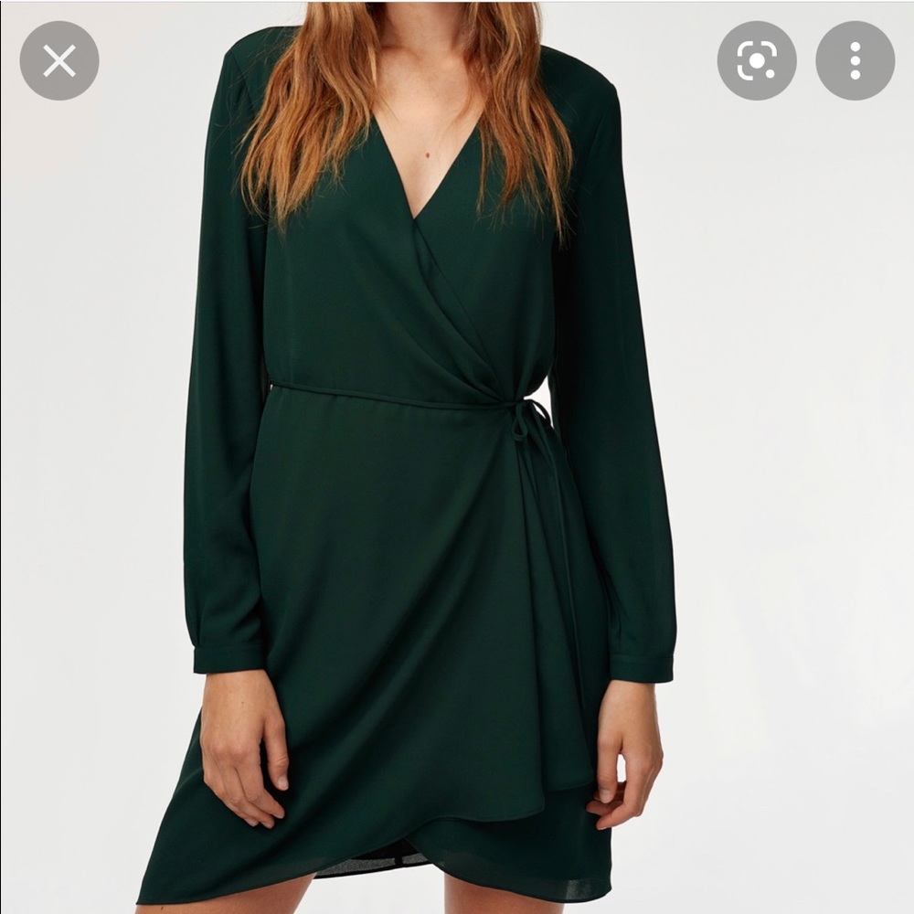 Babaton Wrap Dress Size Small